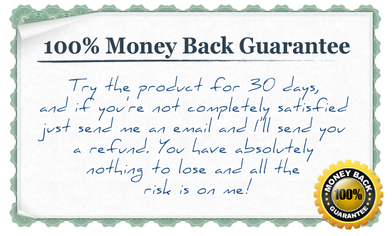 30 Day 100% Satisfaction Guarantee!